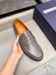 J.M.WESTON Man Grey Calfskin Business Leather Shoes 042863 (7)_th.jpg